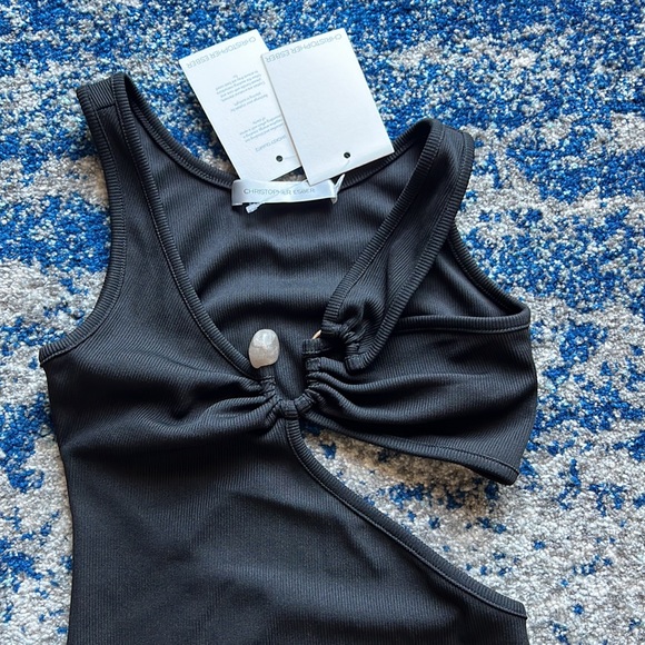 ❌SOLD❌ Christopher Esber Multi Split Quartz Rib Top in Black 6 - Picture 6 of 9